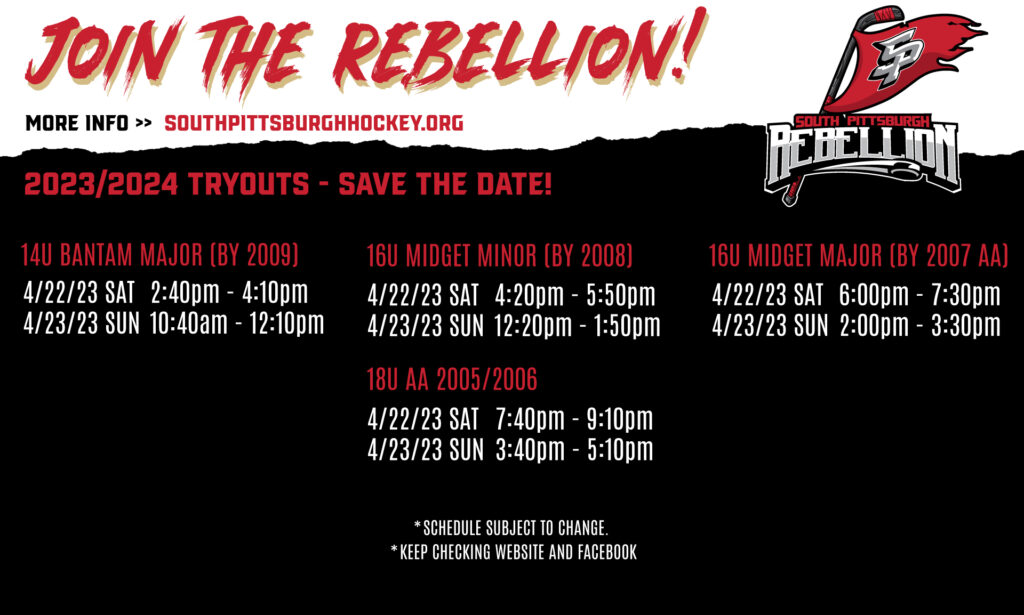 Tryout Dates